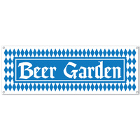 Beer Garden Sign Banner