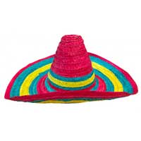 Festive Mexican Sombrero - Multi Colour