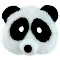 Plush Animal Mask - Panda