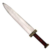 Medieval Straight Sword - 31 inch