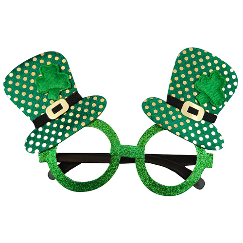 St Patricks Day Glasses - Top Hats