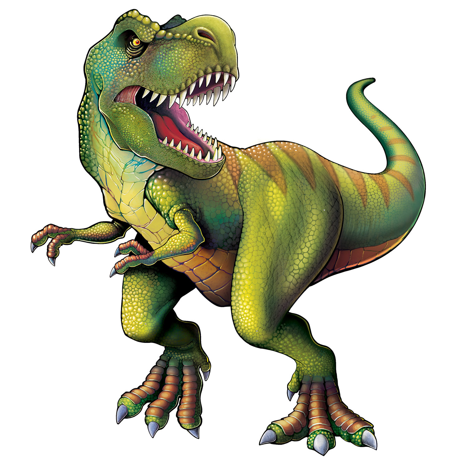 cutout dinosaur tyrannosaurus t rex  beistle  new