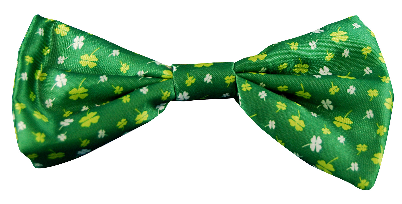 St Patricks Day Bow Tie - Green w/Print