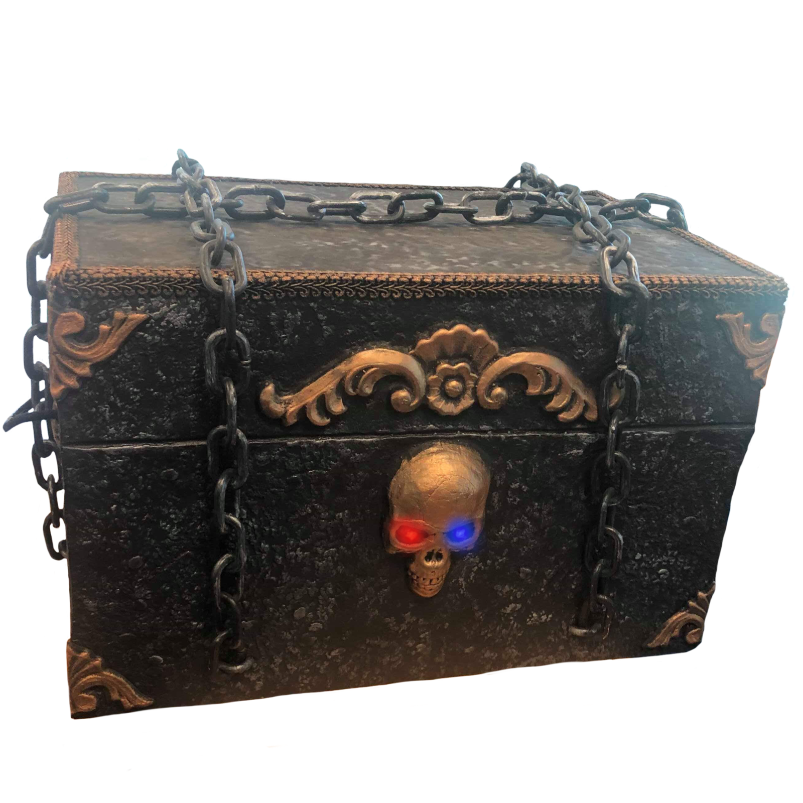 Animated Demon Box - Moves and makes scary sound - SWEIDA'S PARTY