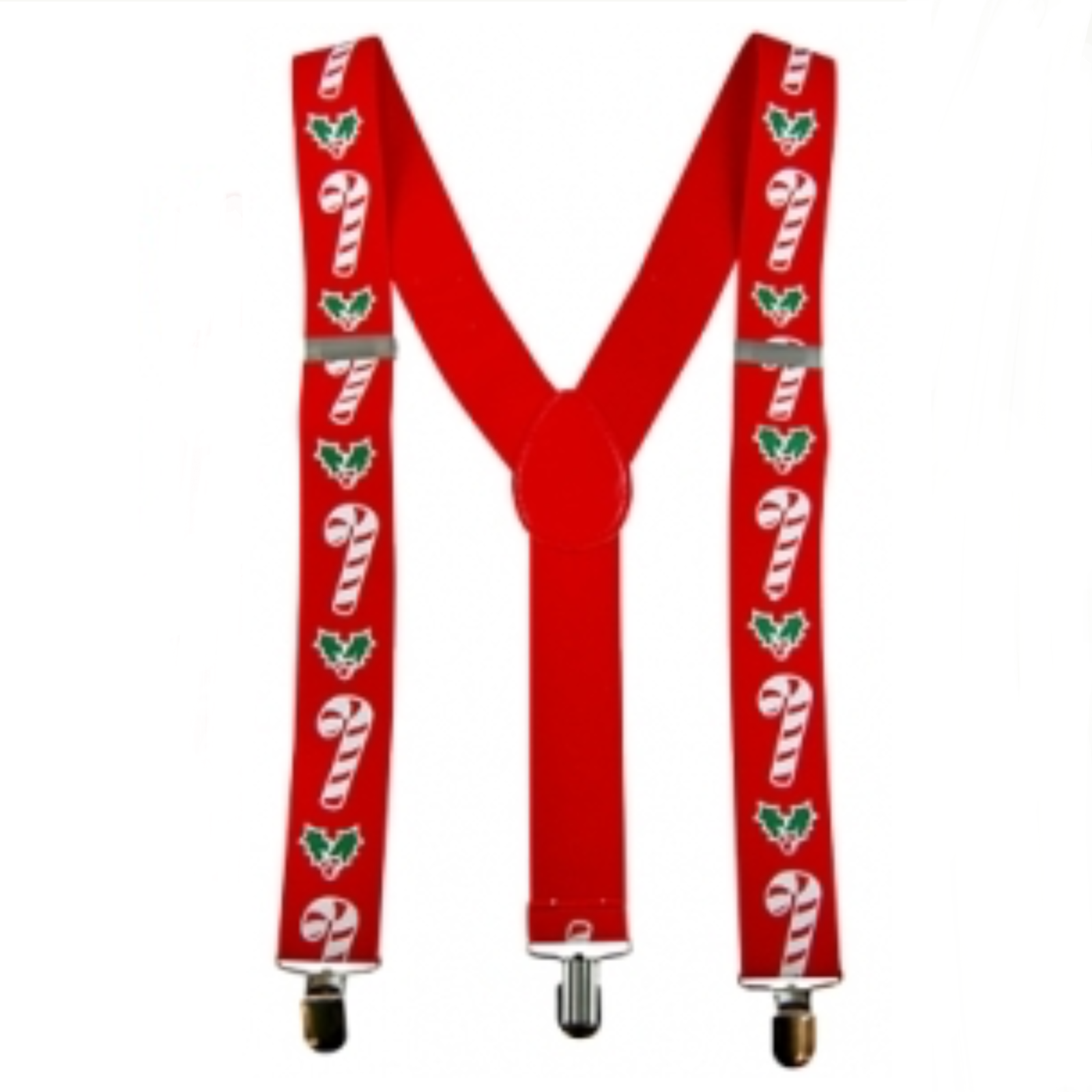 Stretch Braces/Suspenders Candy Canes