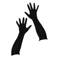 Nylon Gloves 45cm - Black