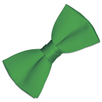 Satin Bow Tie - Green