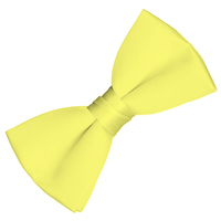 Satin Bow Tie - Yellow