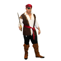 Pirate Man - Adult - Medium