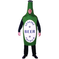 Beer Bottle Mascot - Green
