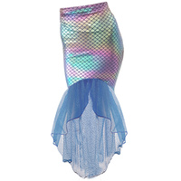 Rainbow Fish Mermaid Skirt