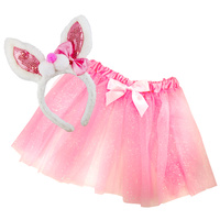 Rabbit Dress-Up Set - Pink