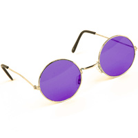 Lennon Glasses - Purple Tint