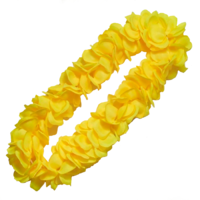 Super Deluxe Lei - Solid Yellow