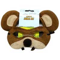 Animal Headband & Mask Set - Bear