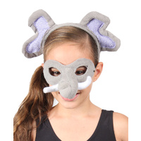 Animal Headband & Mask Set - Elephant