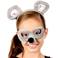 Animal Headband & Mask Set - Mouse
