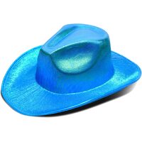 Cowboy Shimmer Hat- Blue