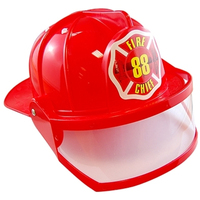 Fireman Chief Helmet w/Visor - Adult