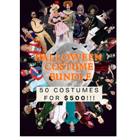 Halloween Costume Bundle - 50 Costumes for $500