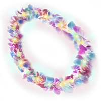 Illumination LED Tropical Lei