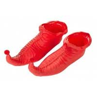 Elf Shoes Rubber Red  One Size