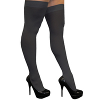 Thigh High Tights - Black