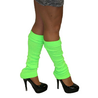 Leg Warmers - Neon Green