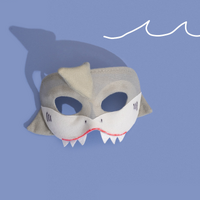 Deluxe Animal Mask - Shark