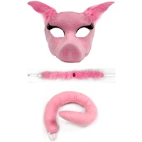 Deluxe Adult Animal Mask - Pig
