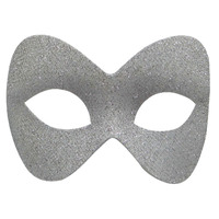 Silver Glitter eye Mask