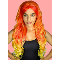 STARRY WIG - Firestar Deluxe Long Ombre Loose Curl Wig