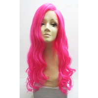 Lace Front Wig - Candy Pink