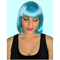 Deluxe Bob Wig - Candy Blue