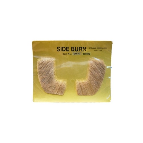 Human Hair Sideburns Blonde