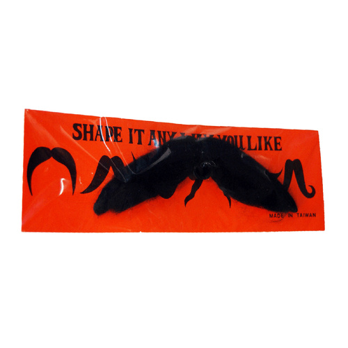 6-Way Moustache - Black image