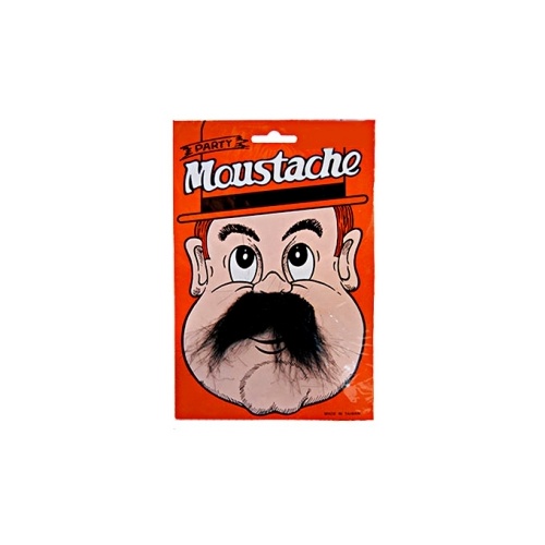 Moustache Scruffy - REG - Black image