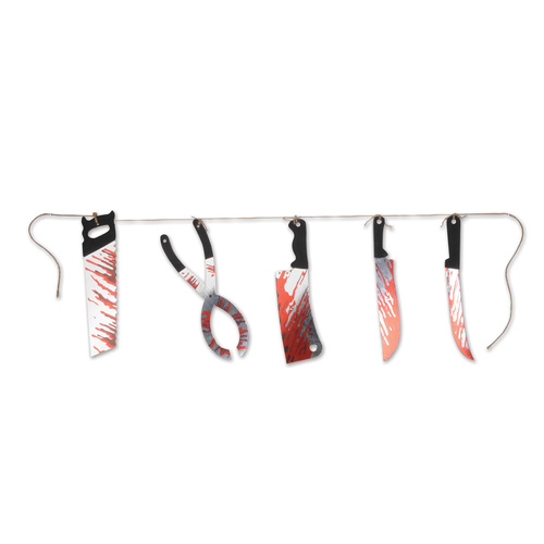 Bloody Knives String Banner