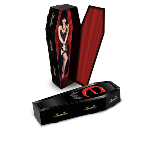 Elvira 3-D Coffin Centerpiece