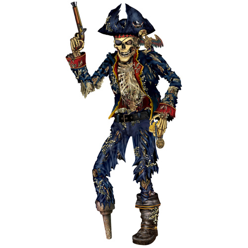 Jointed Pirate Skeleton image