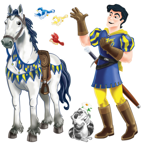 Prince & Trusty Steed Props