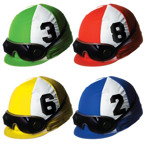 Jockey Helmet Cutouts