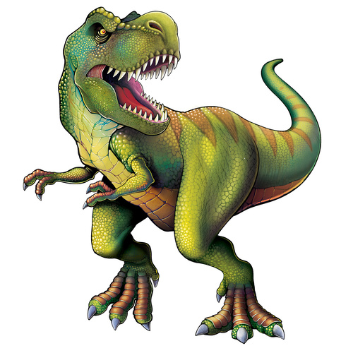 Cutout Dinosaur Tyrannosaurus T- Rex  image