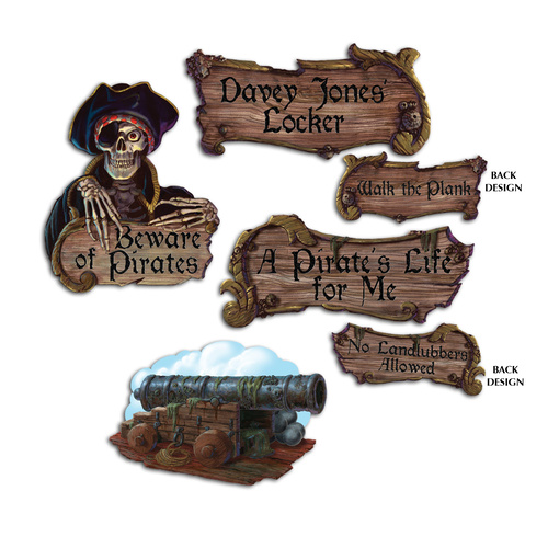 Pirate Cutouts