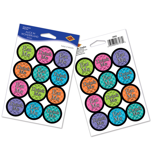 Alice In Wonderland Stickers image