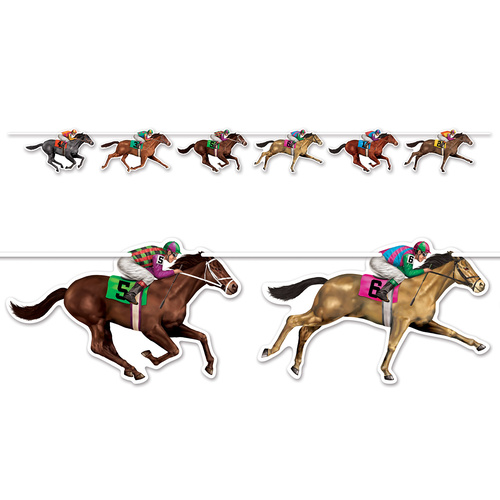 Horse Racing Streamer Banner  image