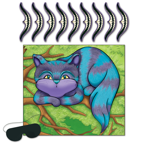 Pin The Smile On The Cheshire Cat Game image