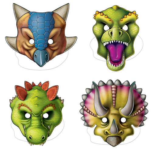 Dinosaur Masks image