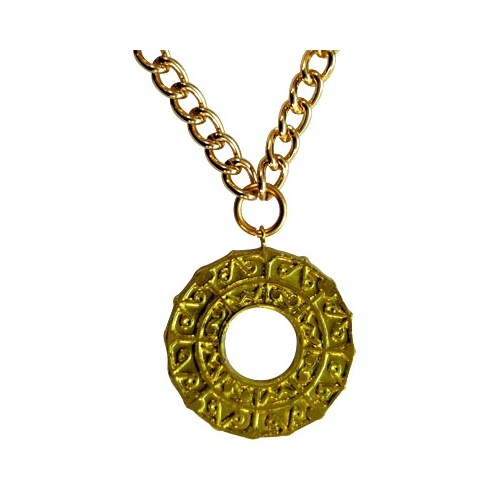 Disco Medallion - Gold image