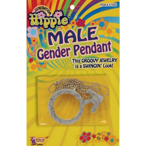 Hippie Male Gender Pendant image